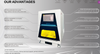 Digital CAD CAM 5 axis Dental Milling Machine 